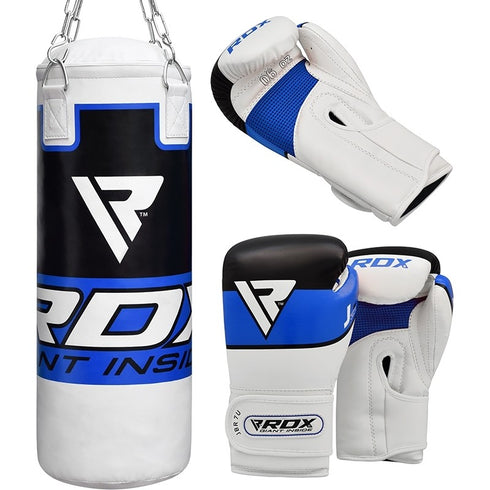 RDX 2FT BLUE PUNCHING BAG & GLOVES SET/B-1